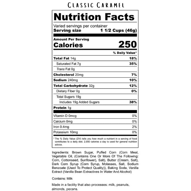 Classic Caramel - Wholesale 4 oz