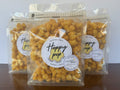 Dark Yellow Coated Popcorn in Resealable Bags 