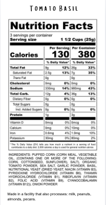 Tomato Basil - Wholesale